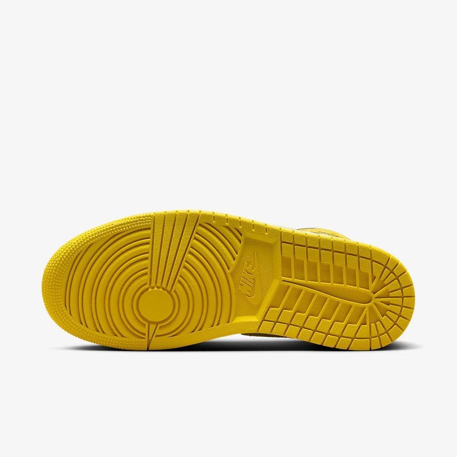 Jordan 1 Mid Vivid Sulfur (Women's)