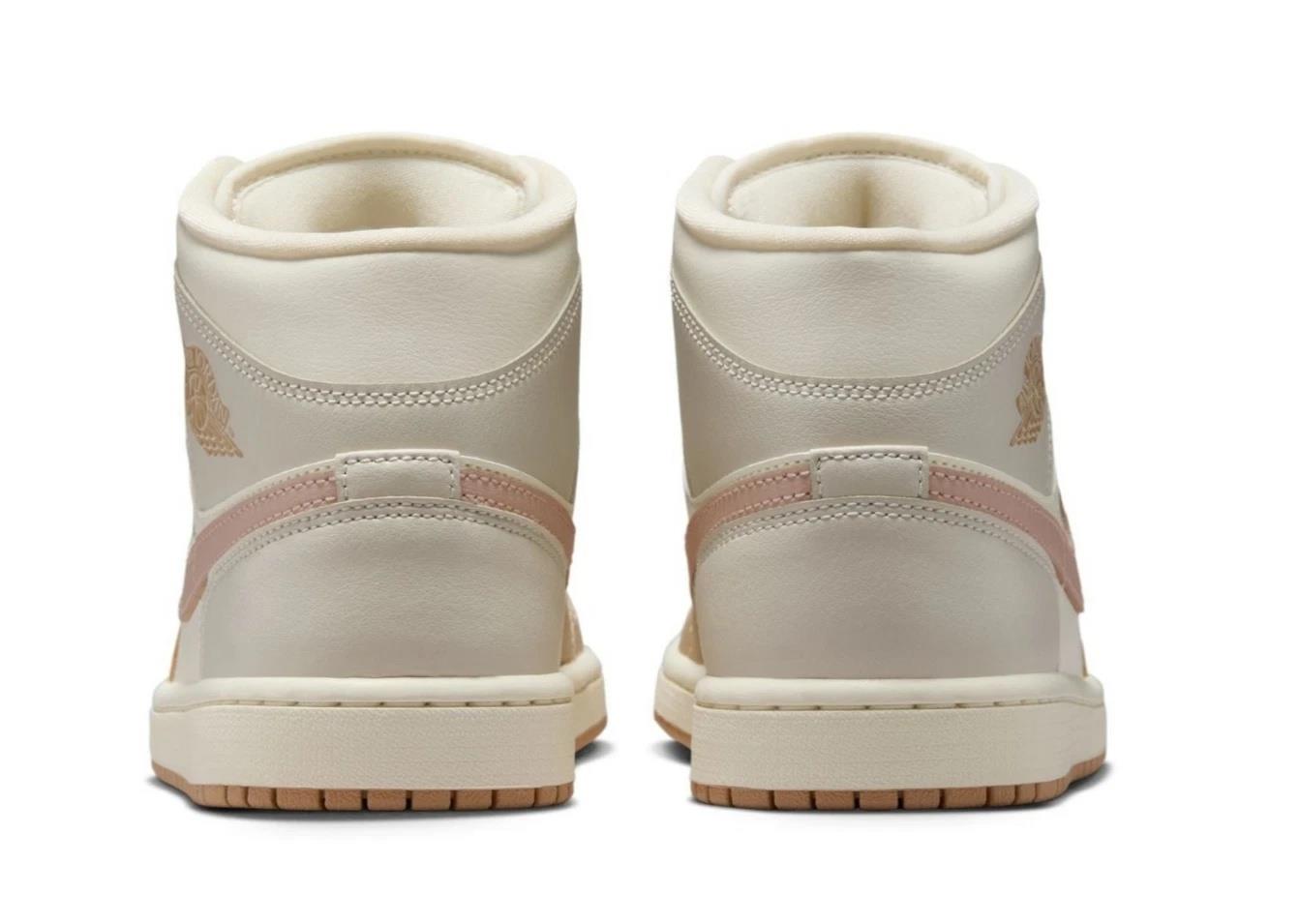 Jordan 1 Mid Tan Toe (Women's)