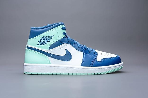 Jordan 1 Mid Mystic Navy Mint Foam