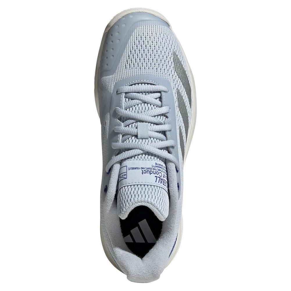 Adidas Pickleball Halo Blue Silver Metallic Lucid Blue (Women's)