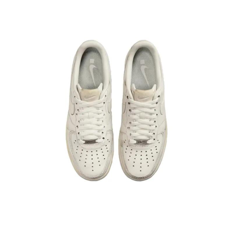 Nike Air Force 1 Low .SWOOSH Dirty Triple White