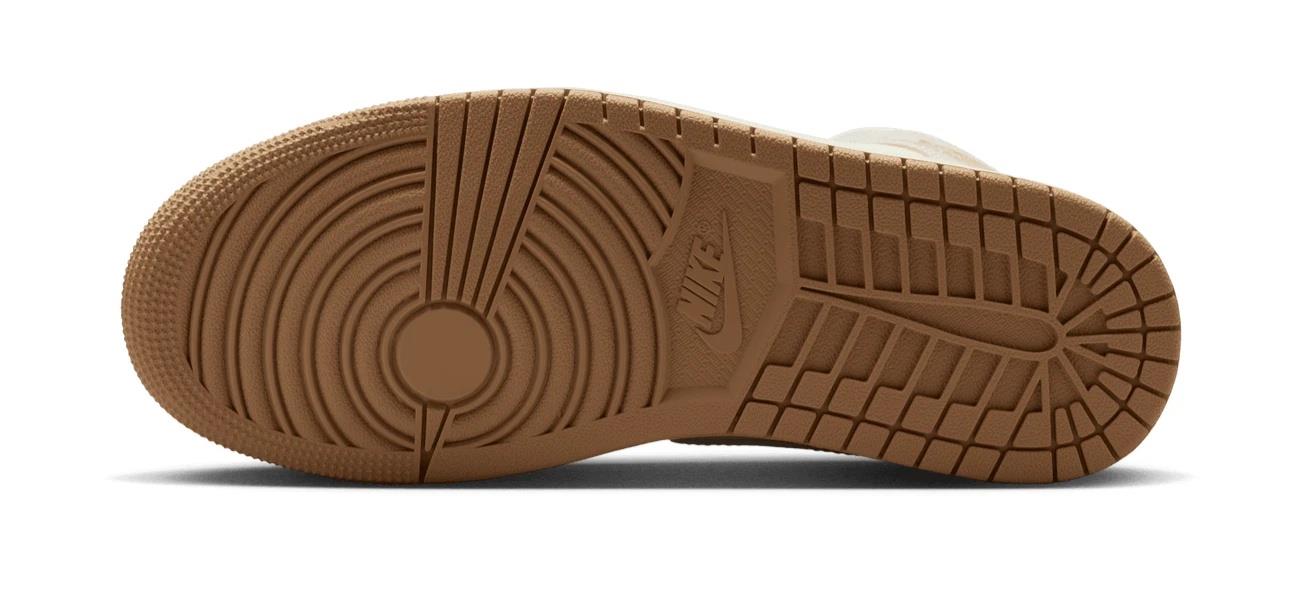 Jordan 1 Mid Tan Toe (Women's)