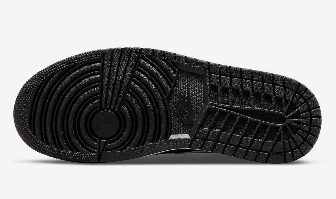 Jordan 1 Mid Split Black White (Women's)