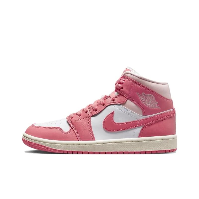 Jordan 1 Mid Strawberries and Cream (Women's) size 11