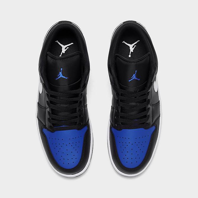 Jordan 1 Low Black Royal Toe