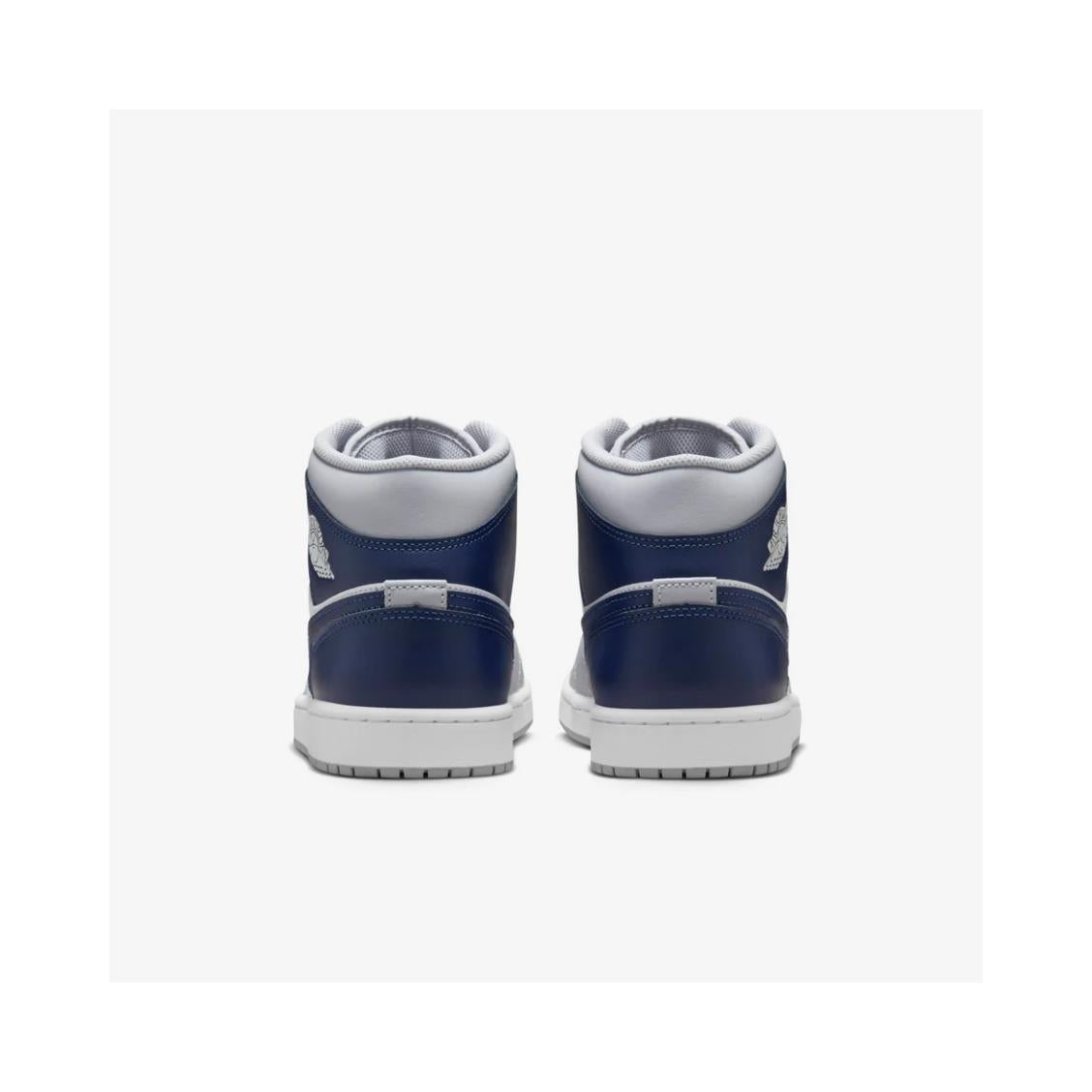 Jordan 1 Mid Wolf Grey Midnight Navy