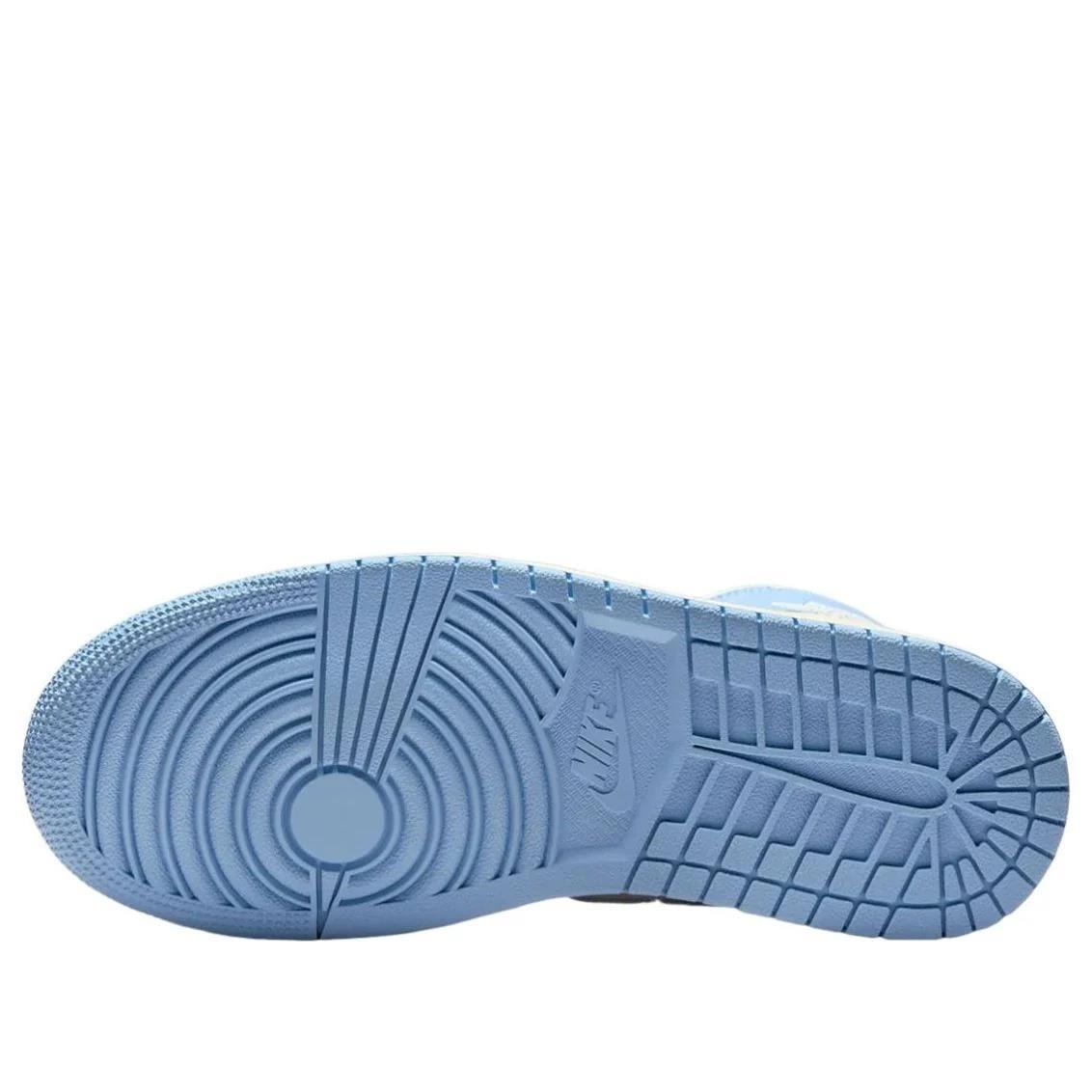 Jordan 1 Mid Psychic Blue Sail Coconut Milk (Women's) BQ6472-402