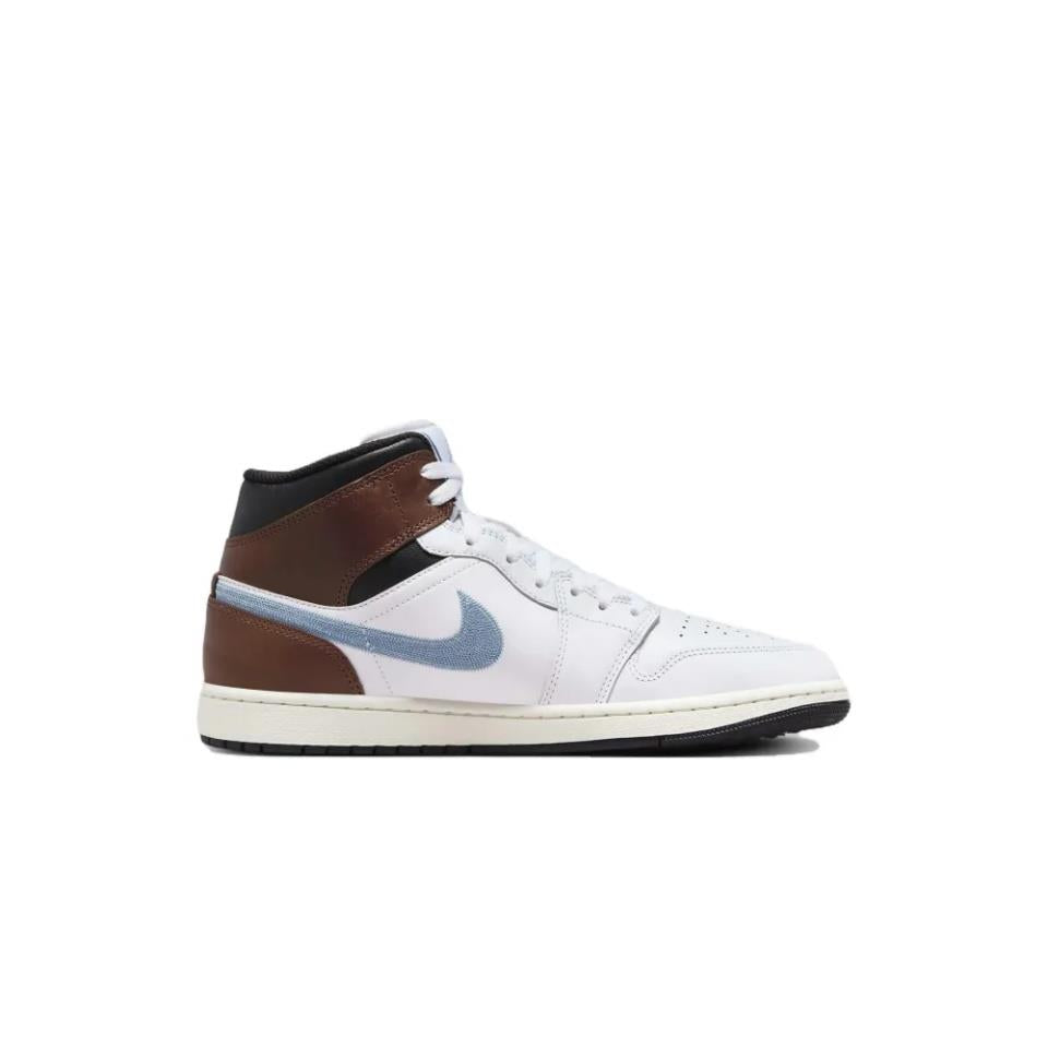 Jordan 1 Mid SE Brown Blue Grey