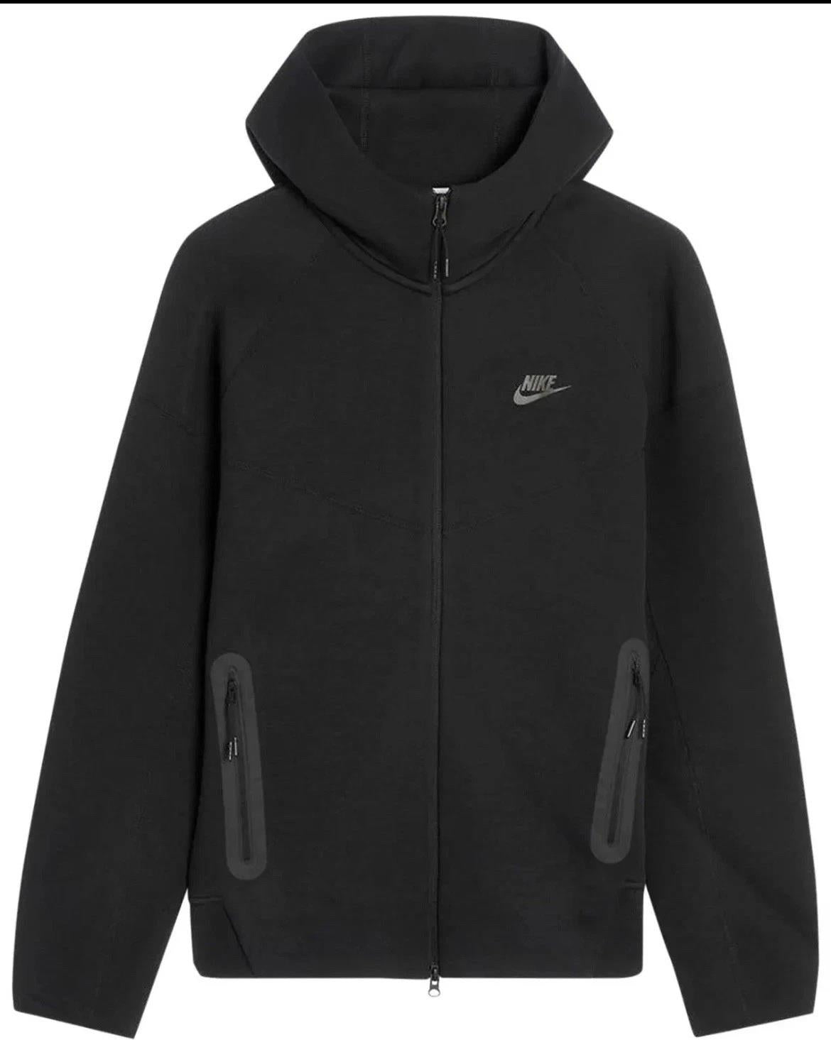 Nike Sportswear Tech Fleece Windrunner Full-Zip Hoodie Black/Black