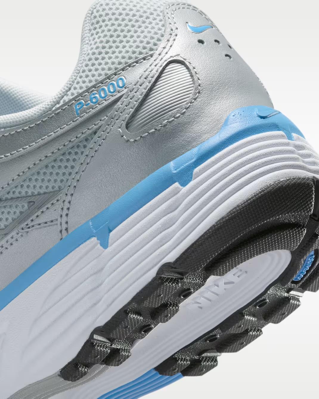Nike P-6000 Metallic Platinum Pure Platinum Metallic Silver University Blue