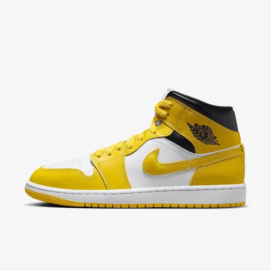 Jordan 1 Mid Vivid Sulfur (Women's)