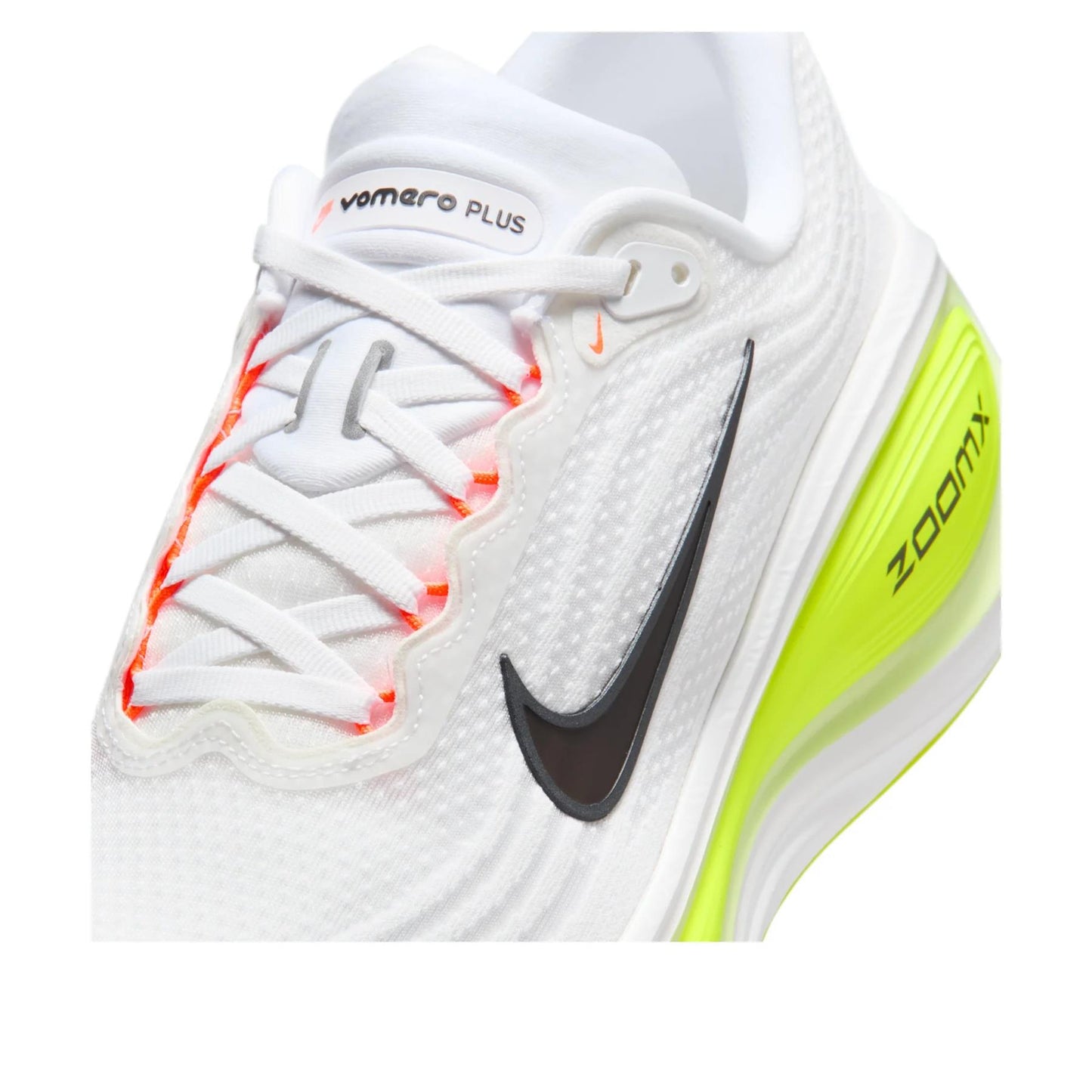 Nike Vomero Plus
White Barely Volt Black