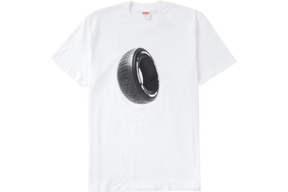 Supreme Tire Tee
White Large