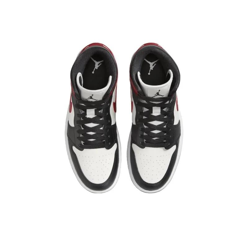 Jordan 1 Mid Gym Red Off Noir (Women's) size 5