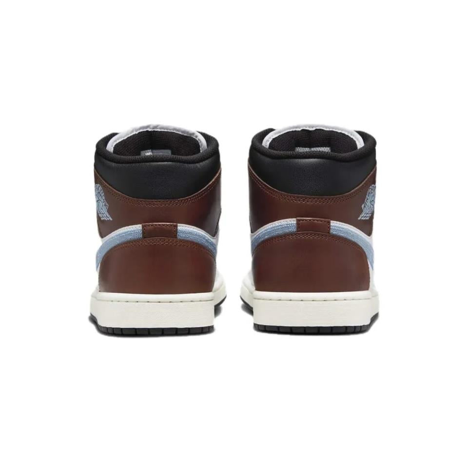 Jordan 1 Mid SE Brown Blue Grey