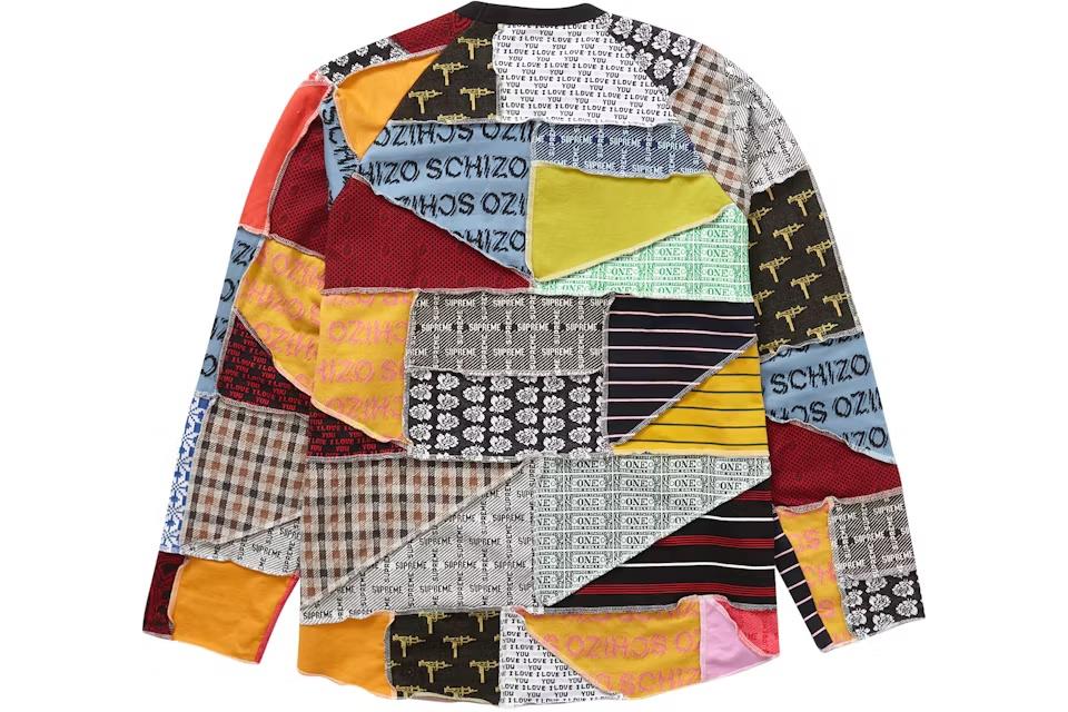 Supreme Patchwork Jacquard L/S Top
Multicolor XL
