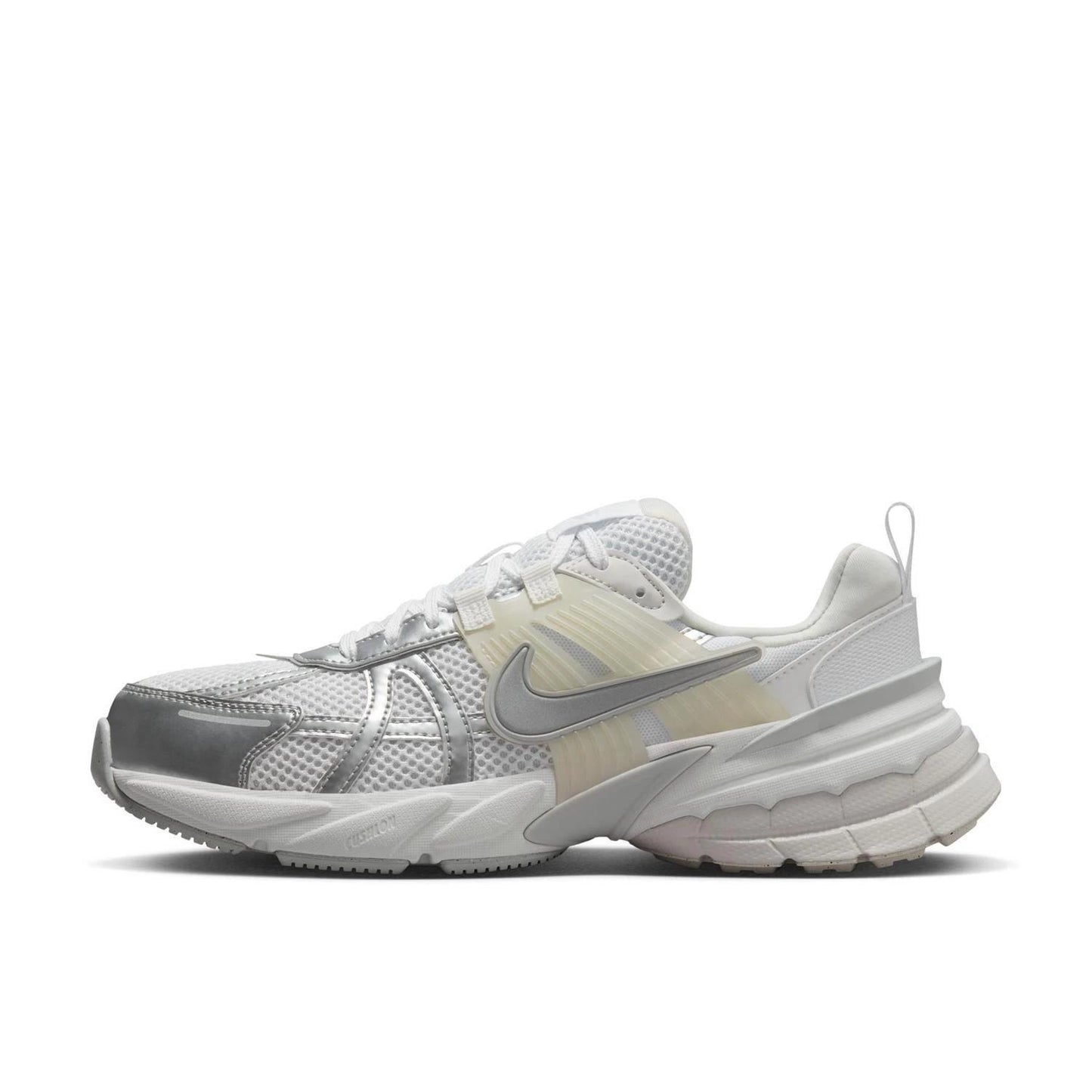 Nike V2K Run Metallic Silver White (Women's)
