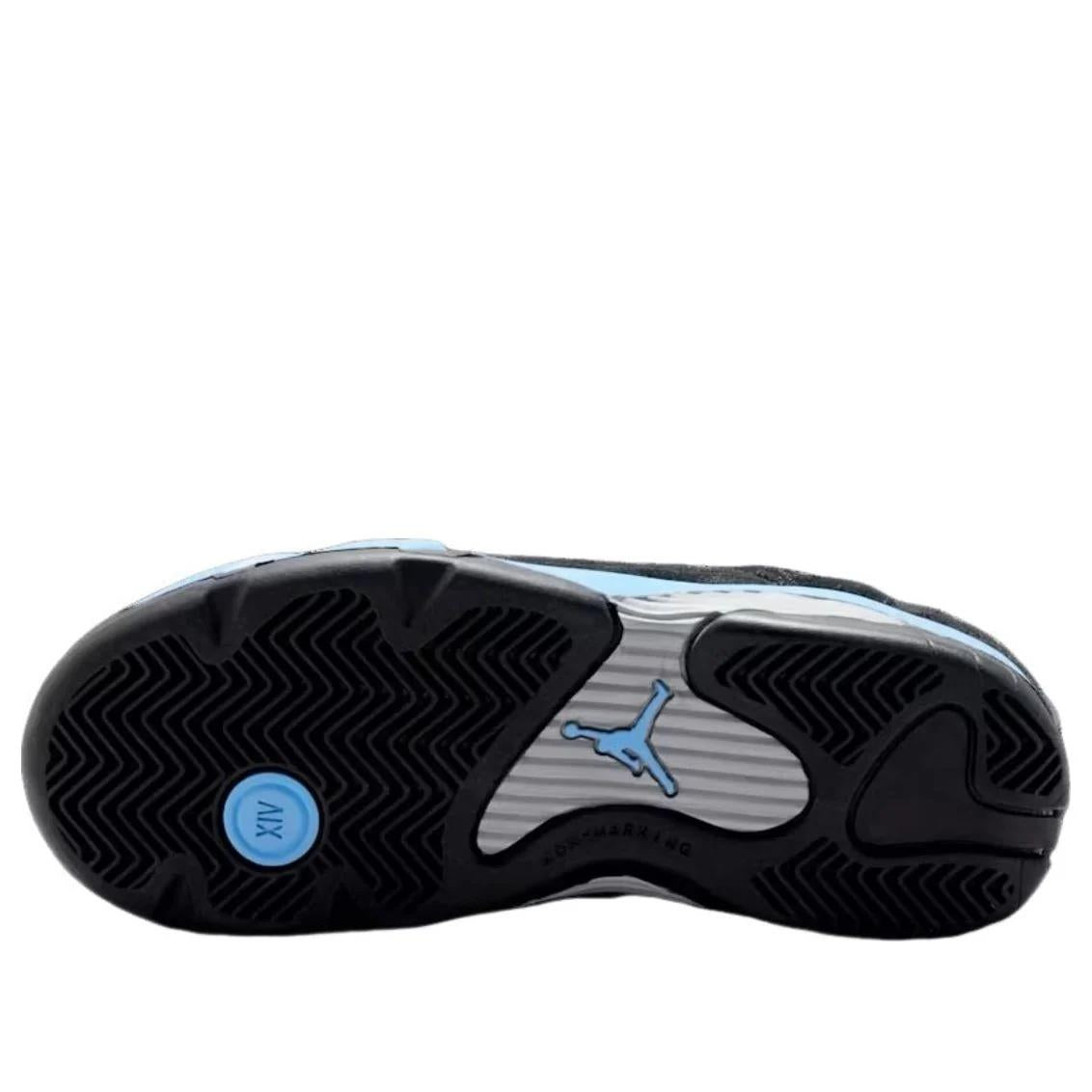 Jordan 14 Retro Black University Blue (2026) (PS) 312092-007 & TD 312093-007
