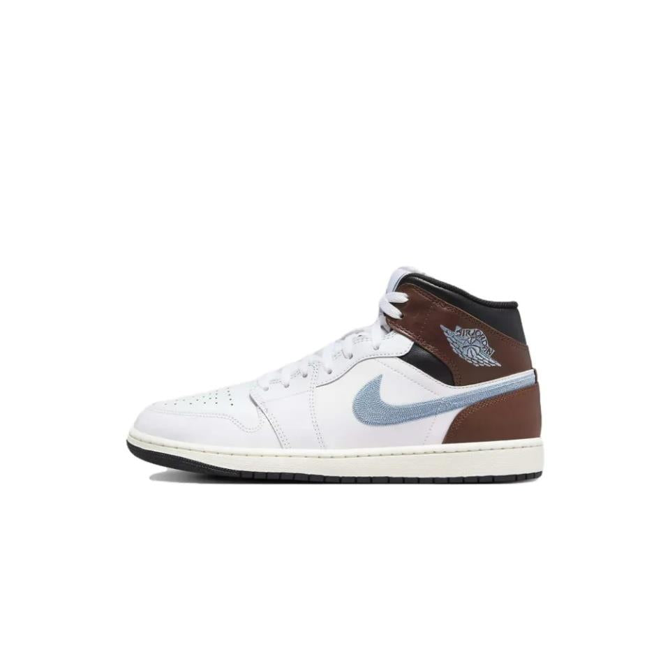 Jordan 1 Mid SE Brown Blue Grey