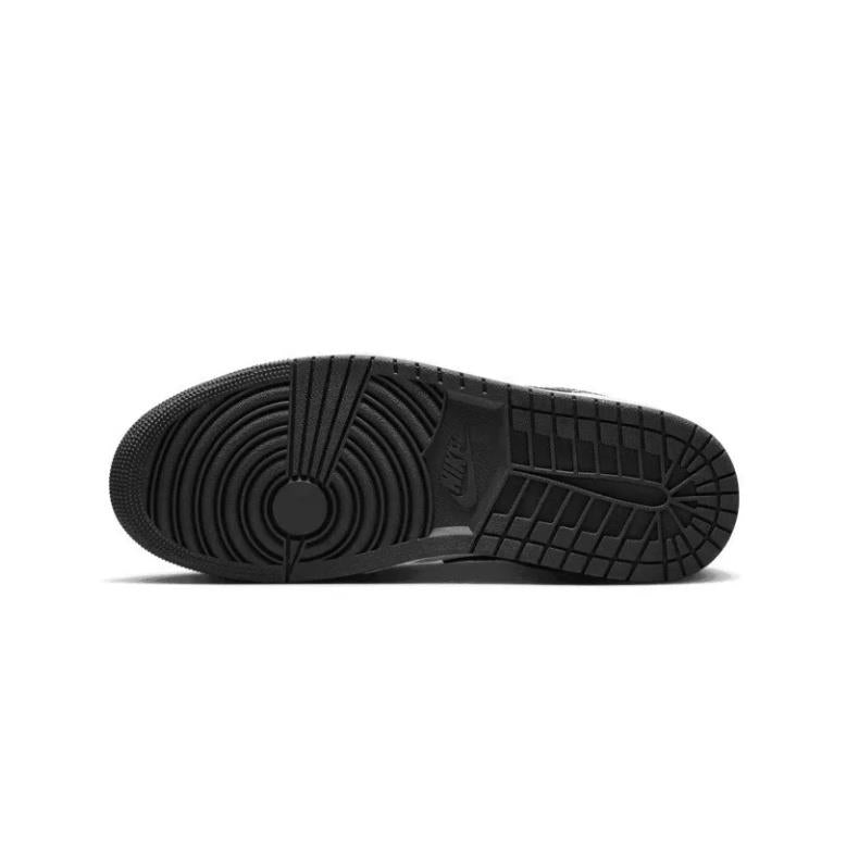 Jordan 1 Mid Off Noir Toe