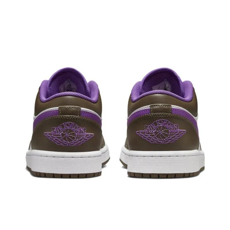 Jordan 1 Low Purple Mocha