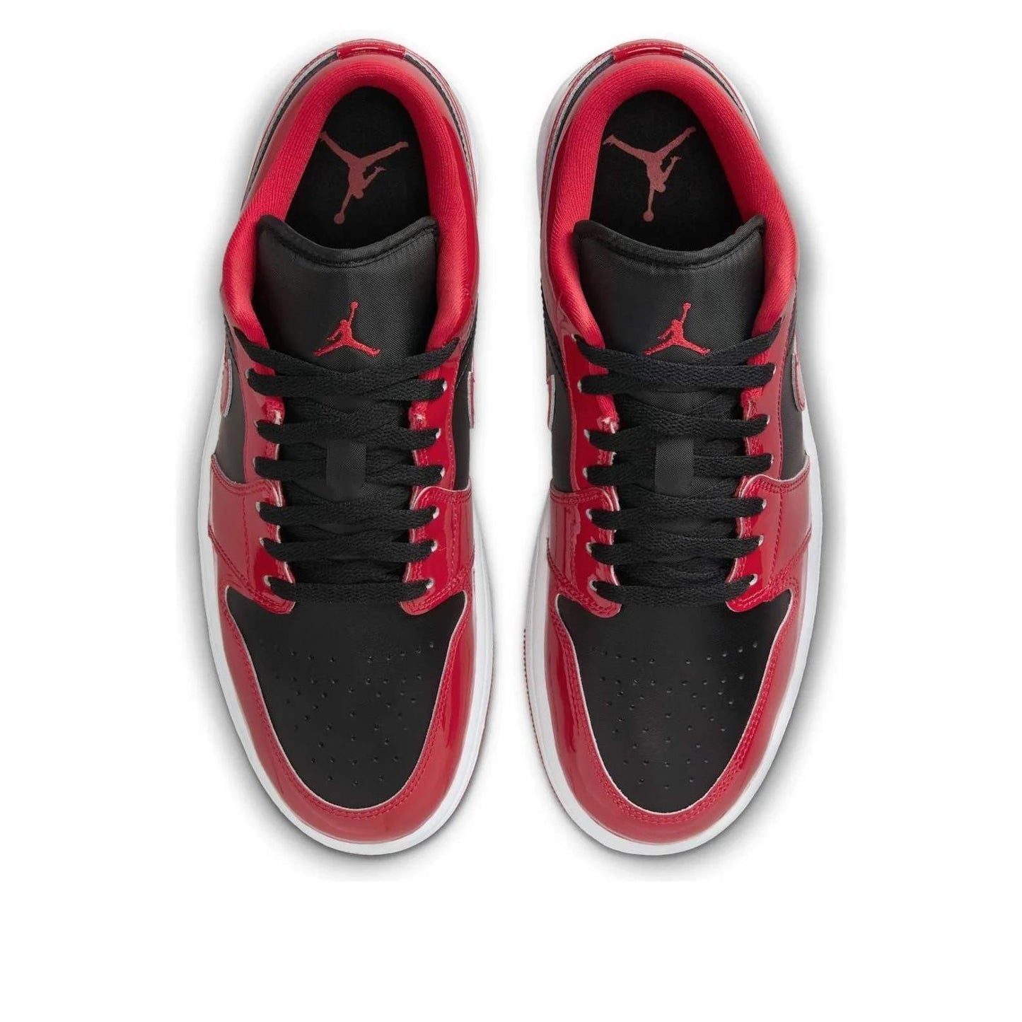 Jordan 1 Low SE Patent Varsity Red Black