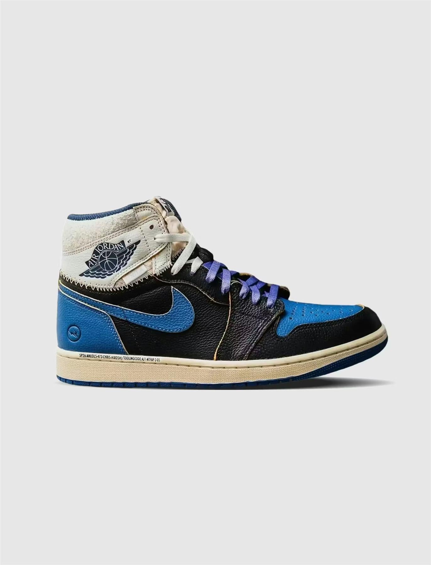 Jordan 1 Retro High OG SP Fragment x Union LA Sport Royal