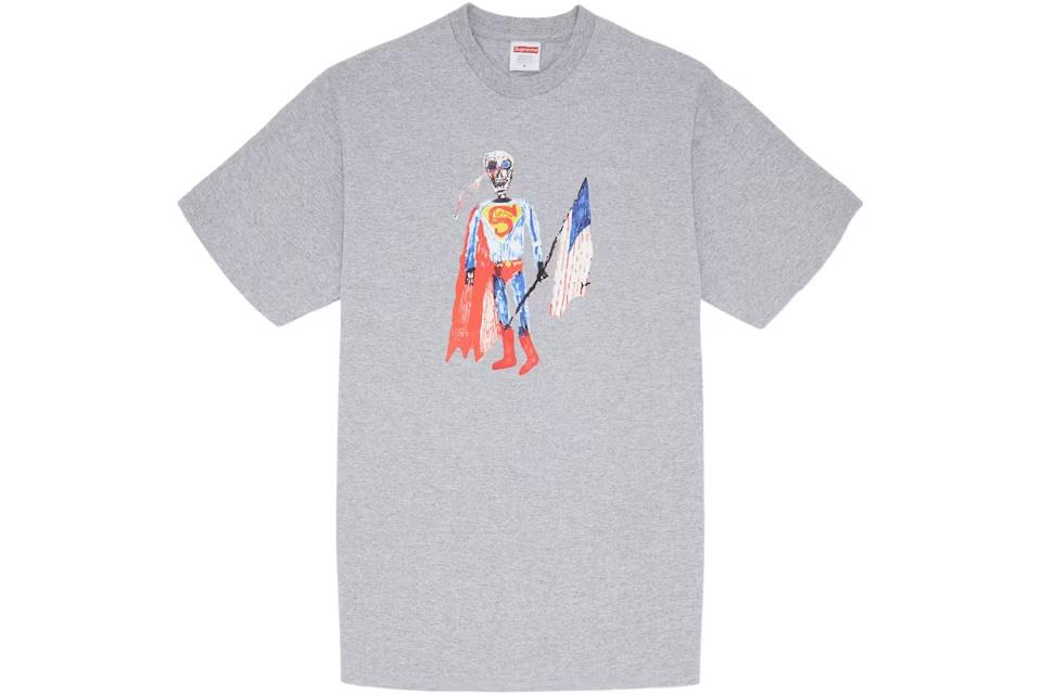 Supreme Skeleton Tee
Heather Grey Medium