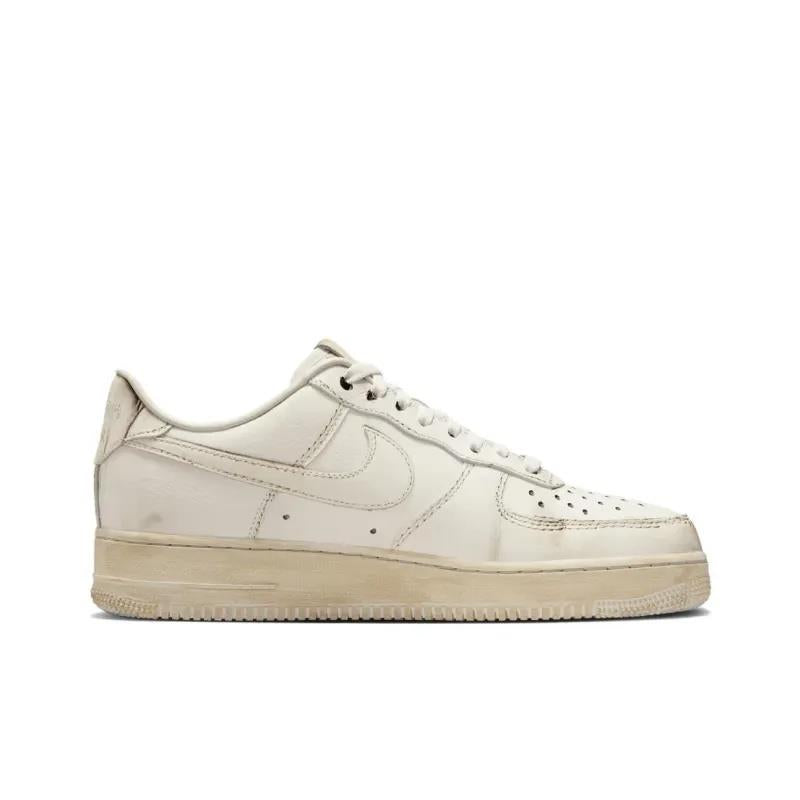Nike Air Force 1 Low .SWOOSH Dirty Triple White