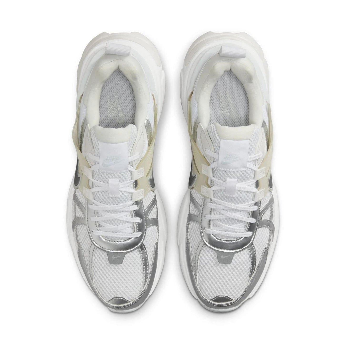 Nike V2K Run Metallic Silver White (Women's)