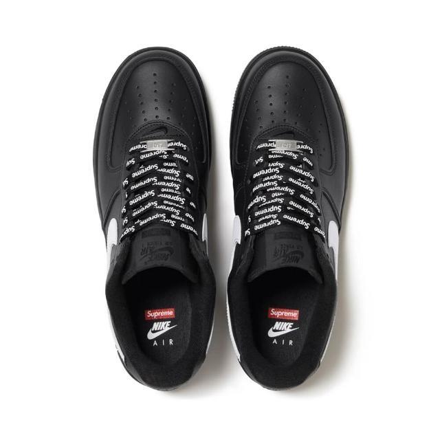Nike Air Force 1 Low Supreme Black White