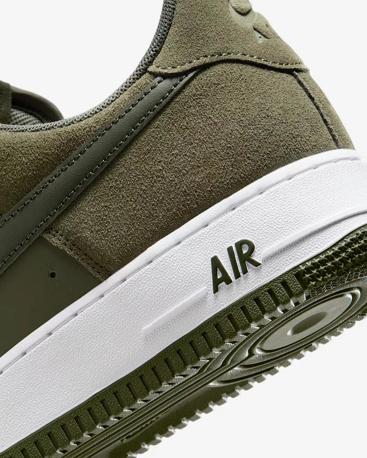 Nike Air Force 1 Low '07 LV8 Medium Olive White Men's IB6388-200