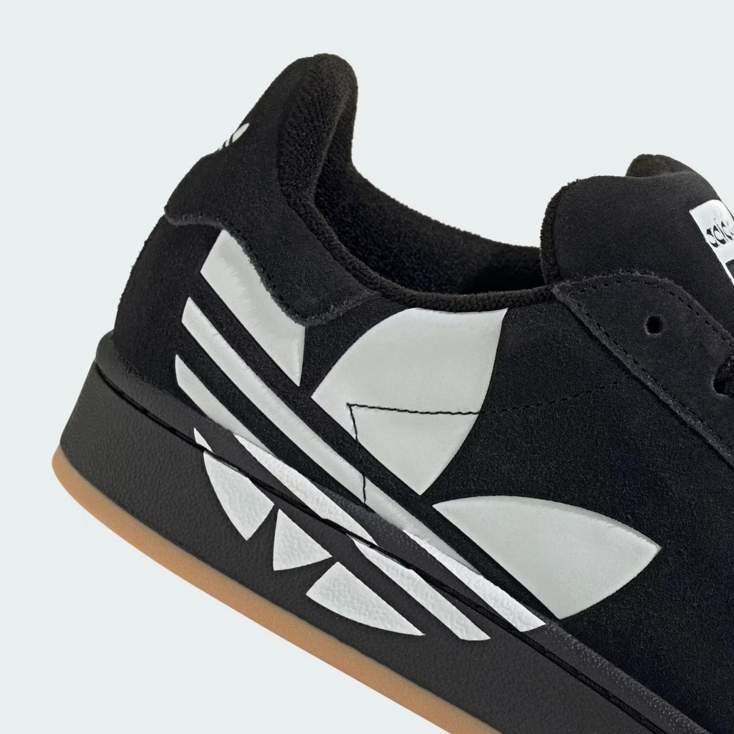 Adidas Campus 00s Black Gum Oversized Logo