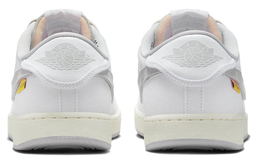Jordan 1 Retro AJKO Low SP Union White Canvas