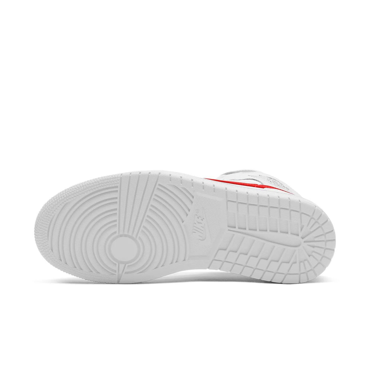 Jordan 1 Mid
White University Red (Women's)