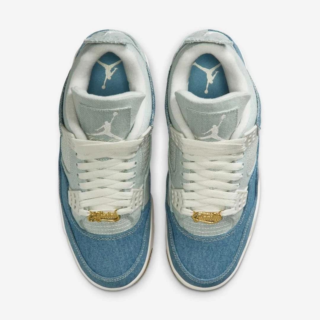 Jordan 4 Retro TEX Denim Worn Blue (Women's)