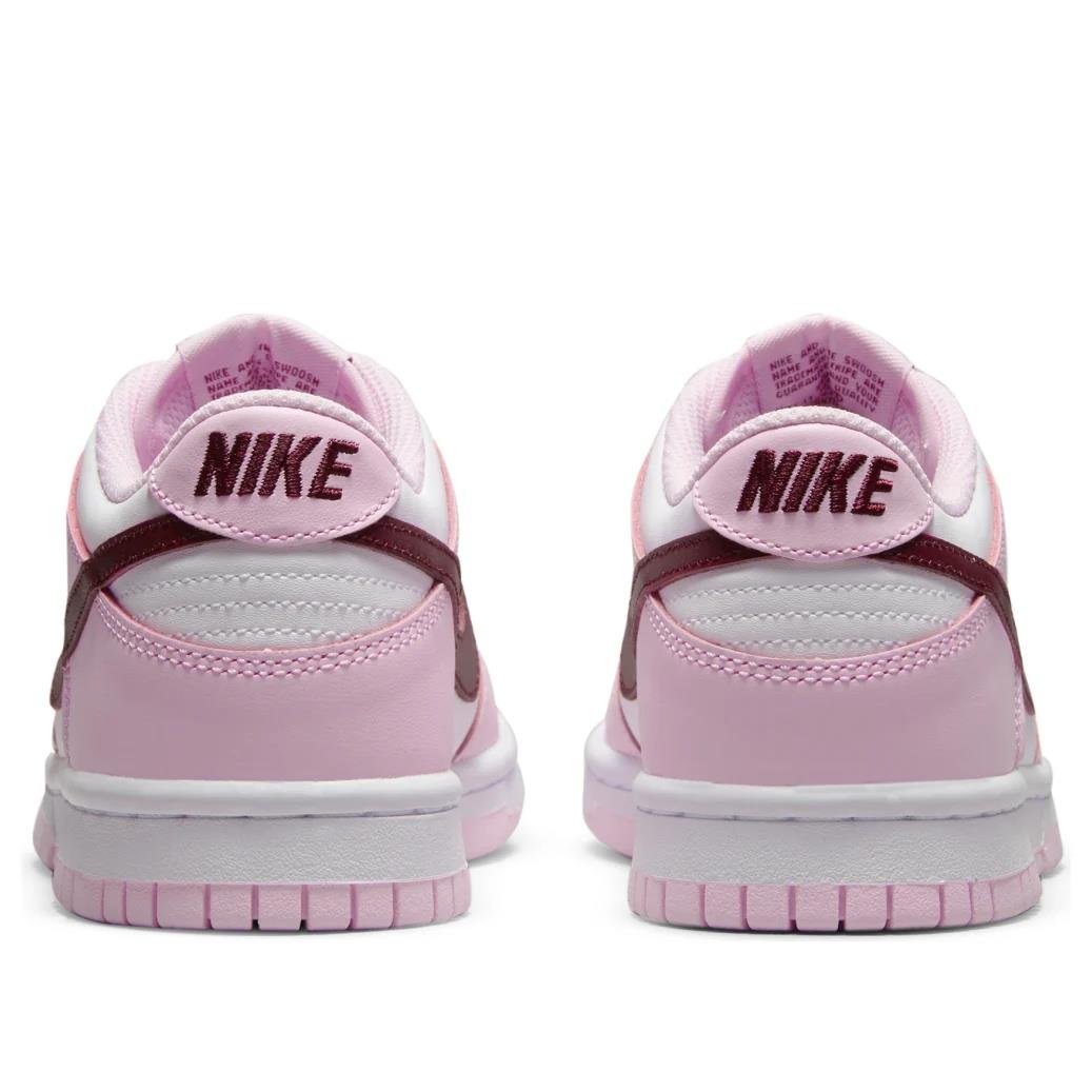 Nike Dunk Low 
Pink Foam Red White (GS)