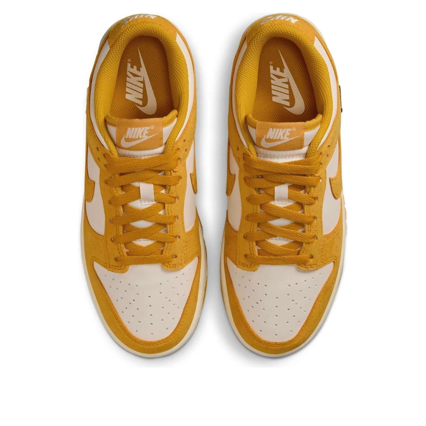 Nike Dunk Low Dark Sulfur Gold Mini Swoosh (Women's) IB4417-101