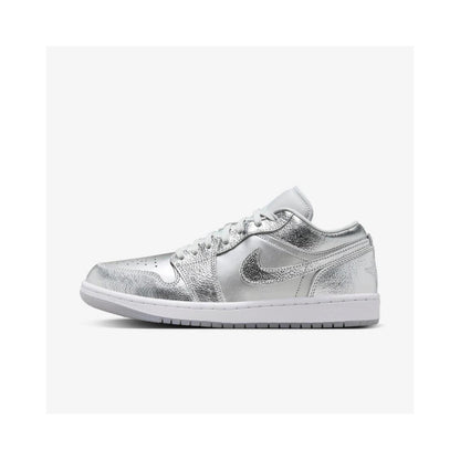 Jordan 1 Low SE Metallic Silver (Women's)