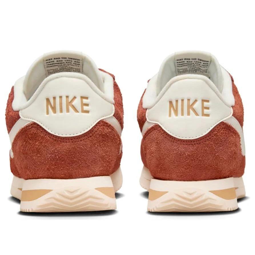 Nike Cortez SE Suede Dark Russet Flax Muslin Sail Men's HF3142-200