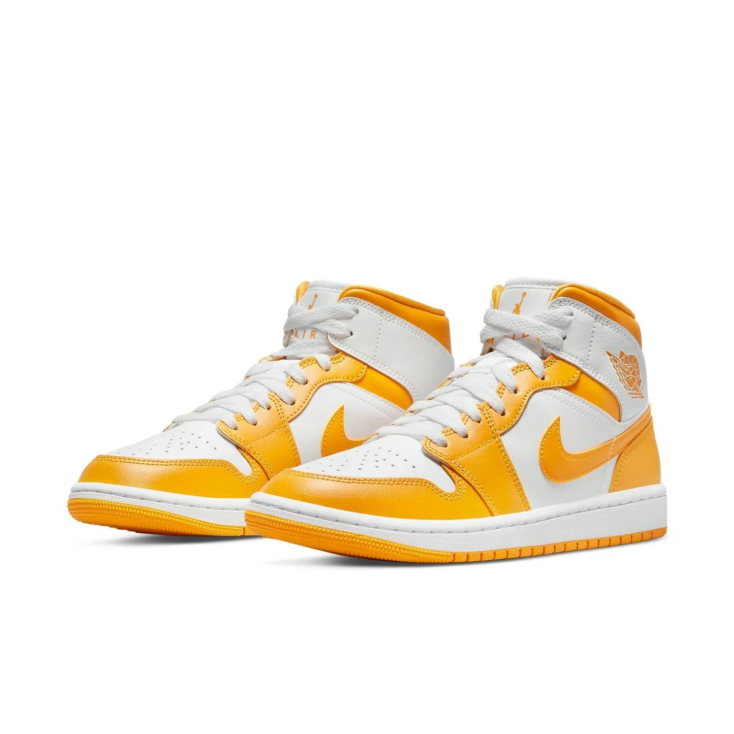 Jordan 1 Mid White University Gold (Women's) BQ6472-117