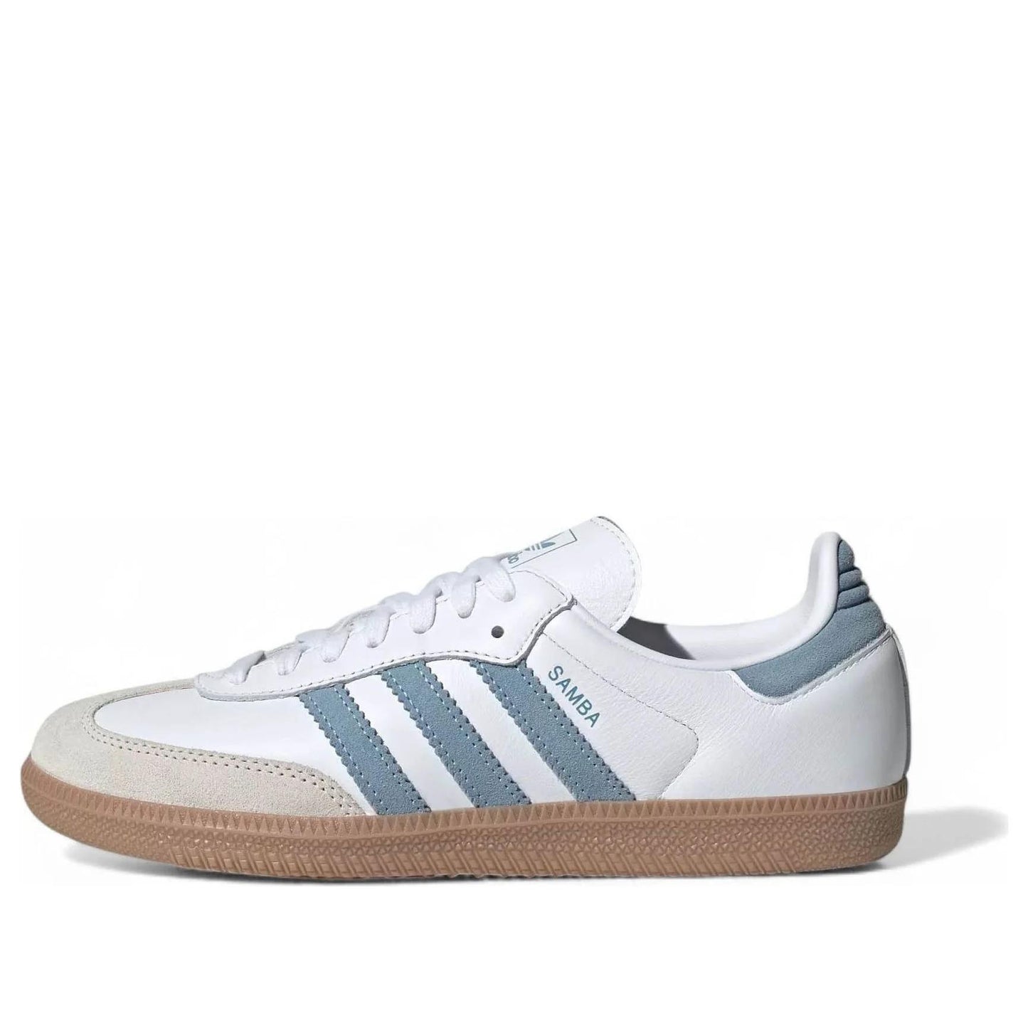 Adidas Samba OG White Alumina Ash Blue (Women's) JS1391