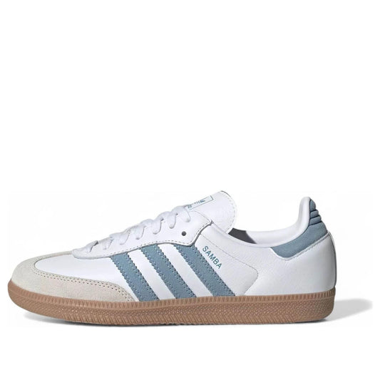 Adidas Samba OG White Alumina Ash Blue (Women's) JS1391