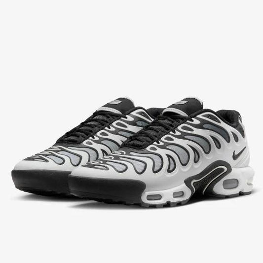 Nike Air Max Plus Drift White Black Metallic Silver
