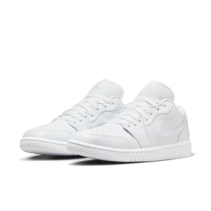 Jordan 1 Low Triple White (2022) (Women's)