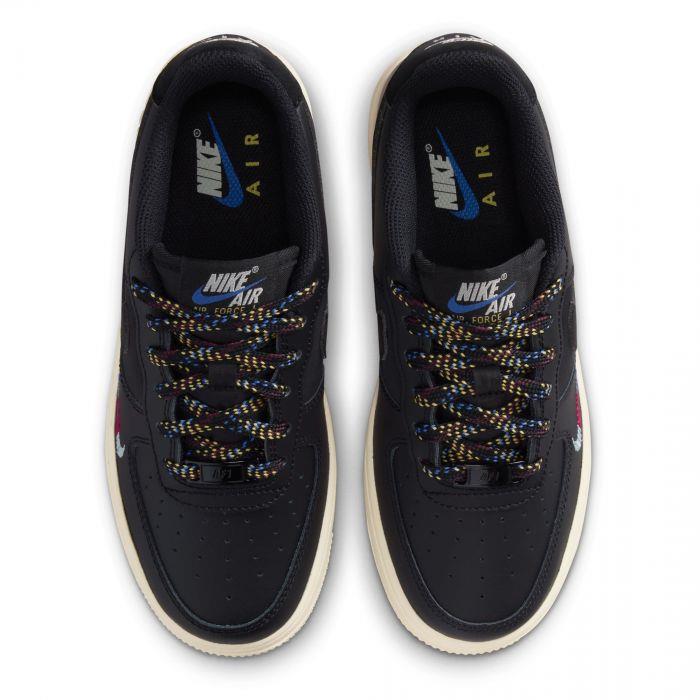 Nike Air Force 1 Low LV8 1 
Black Saturn Gold Comet Blue (GS)
