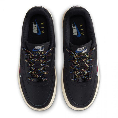 Nike Air Force 1 Low LV8 1 
Black Saturn Gold Comet Blue (GS)