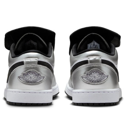 Jordan 1 Low SE 
Metallic Silver Tiempo