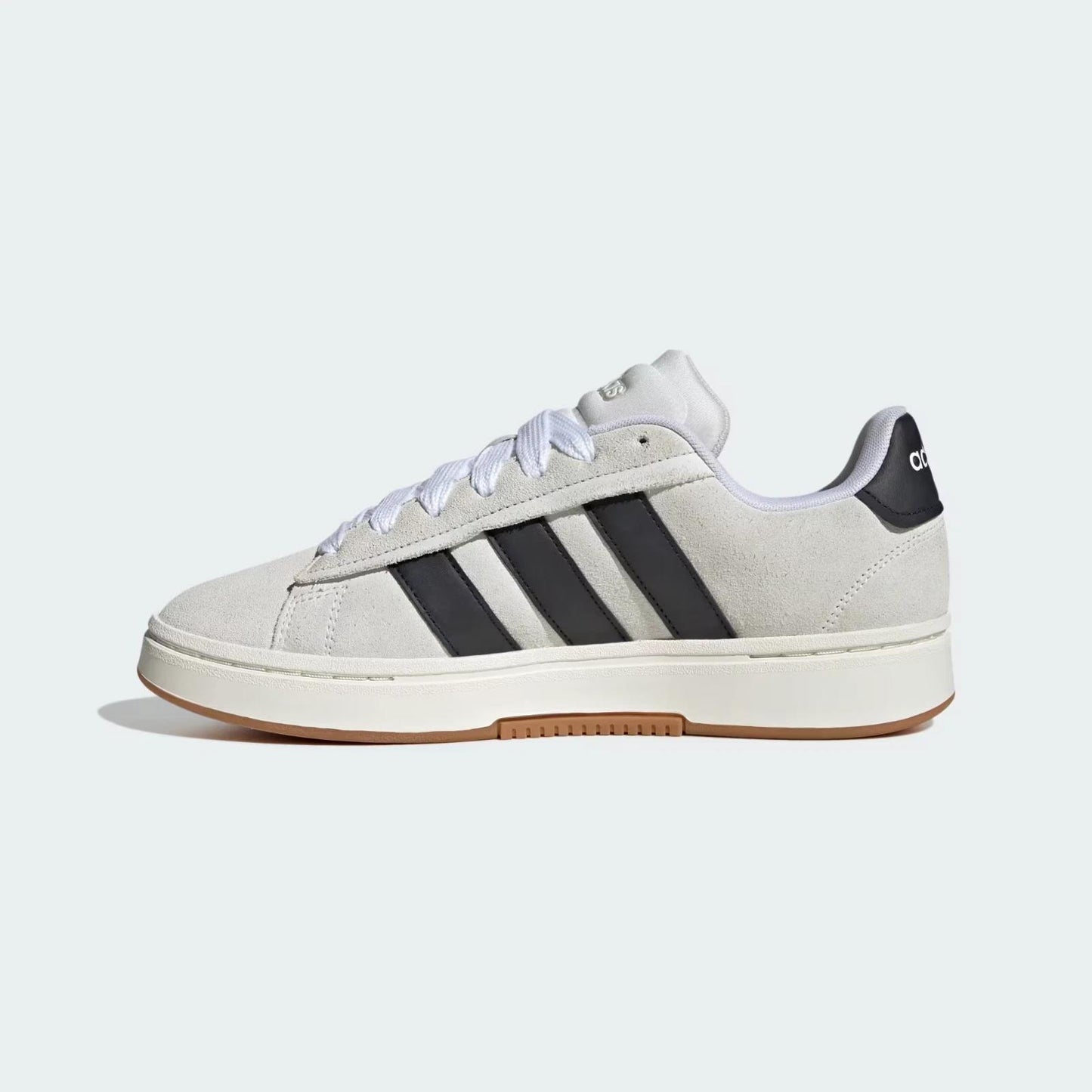 adidas Grand Court Alpha Crystal White Core Black Cloud White size 12