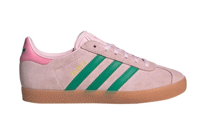 Adidas Gazelle Clear Pink Court Green (GS)